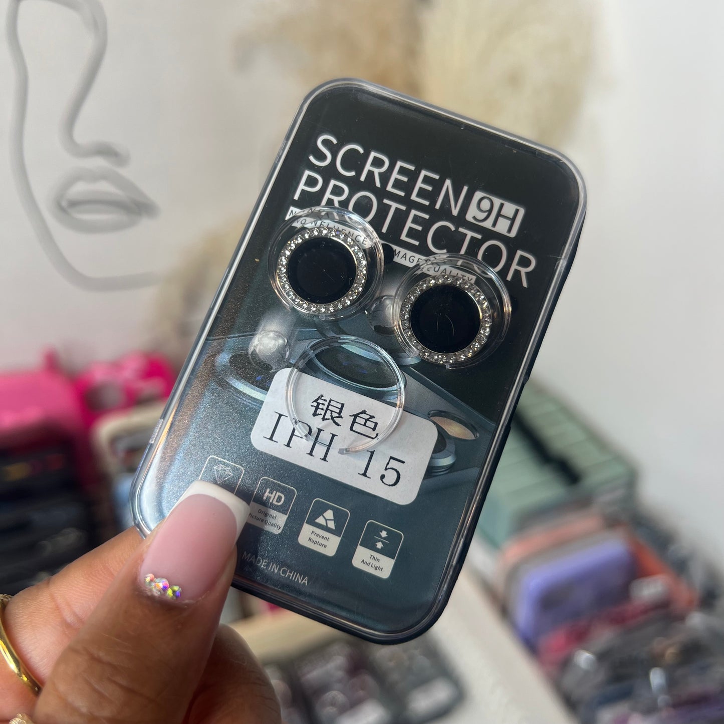 Diamanté Camera Protector